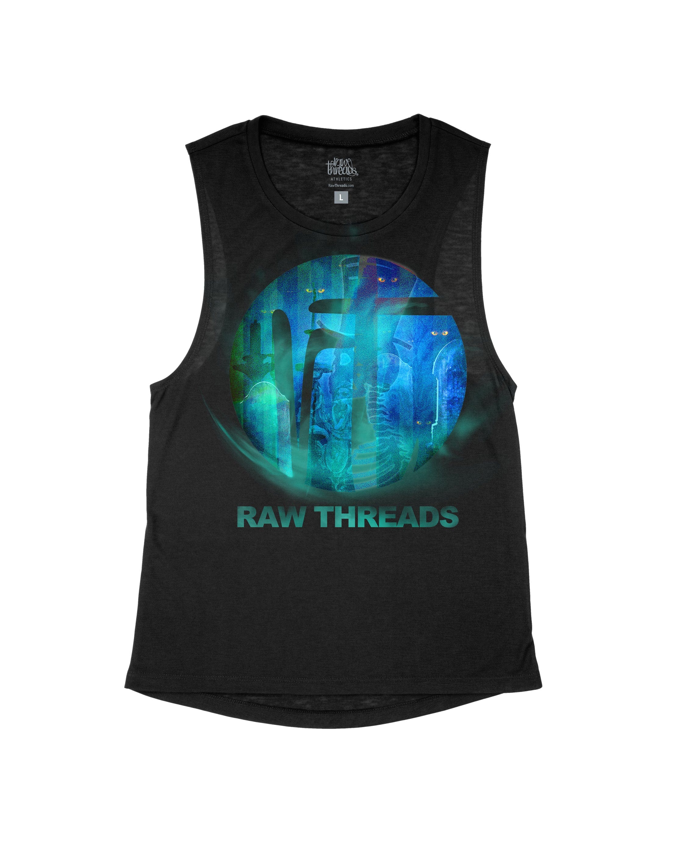 Disappearing Ghost Raw Threads Logo