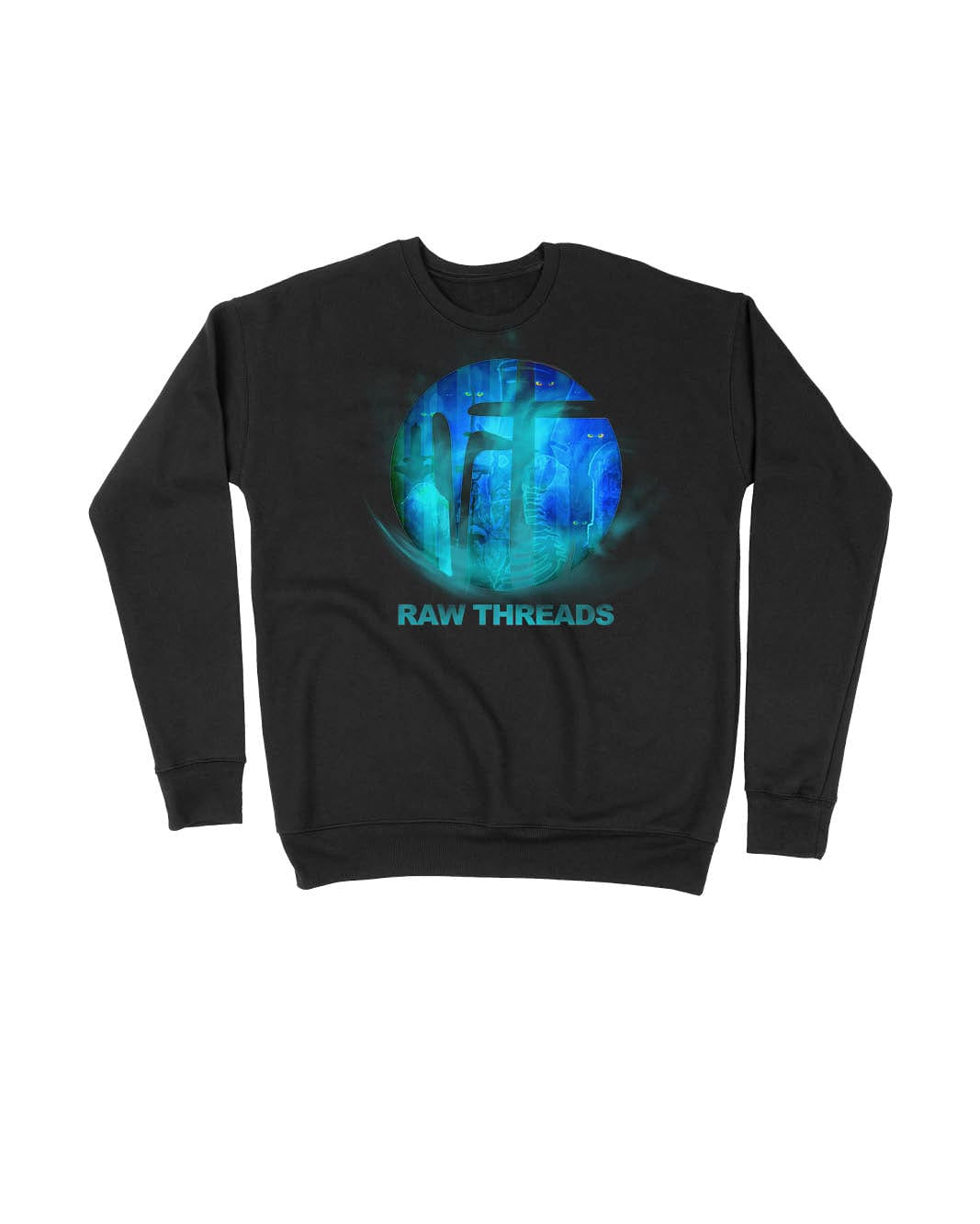 Disappearing Ghost Raw Threads Logo