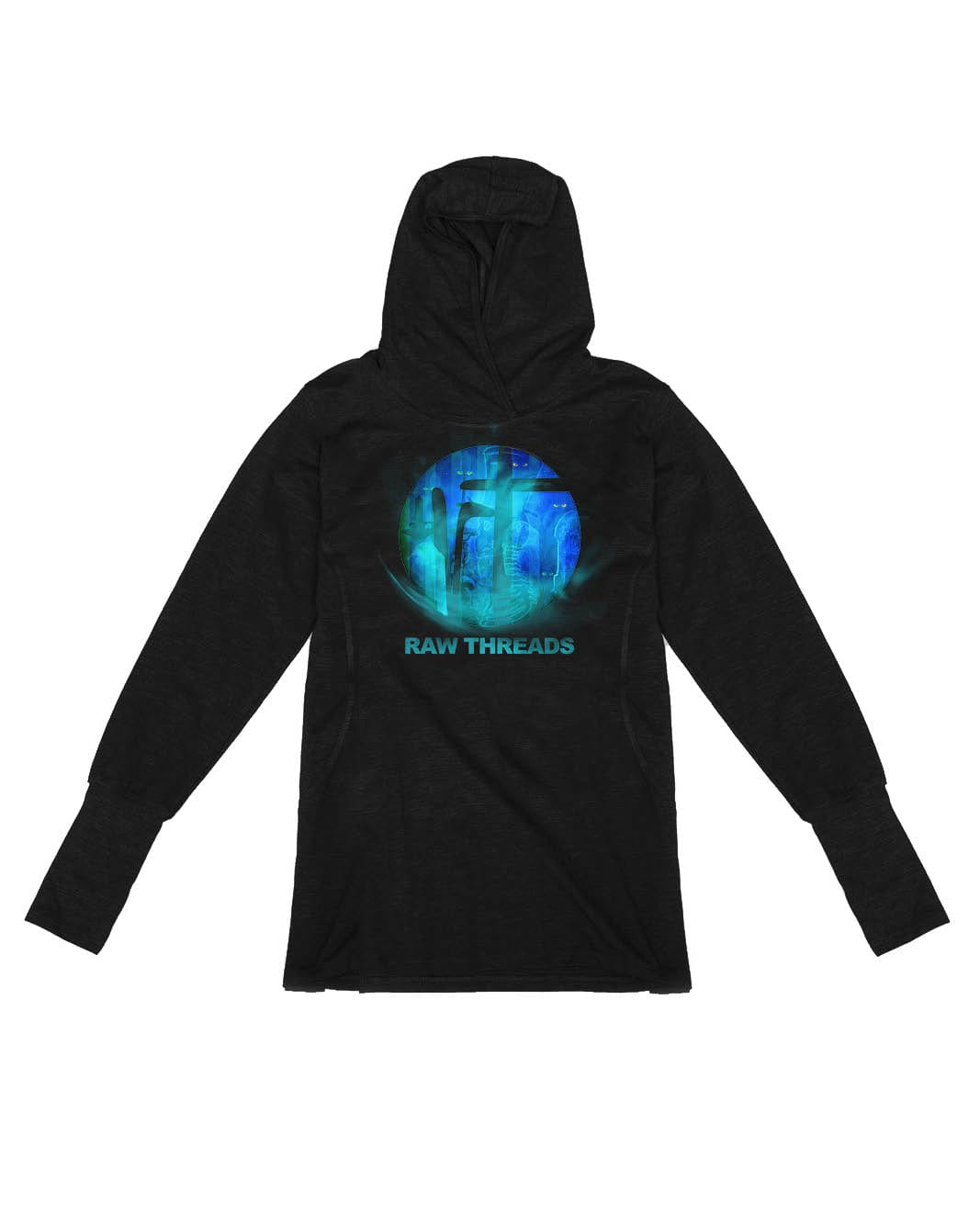 Disappearing Ghost Raw Threads Logo