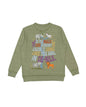Military Green Pullover
