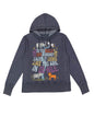 Heather Navy Hoodie