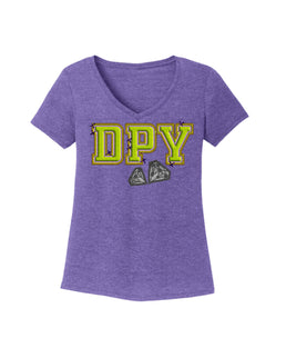 Purple Heather Ultralight V-Neck / XS