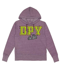 Plum Heather Hoodie / S
