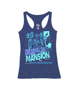 Heather Navy Racerback / M