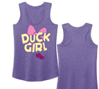 Purple Heather Ribbed Tank