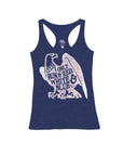 Heather Navy Racerback