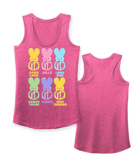 Berry Heather Ribbed Tank / XS