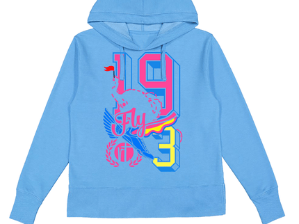 Elephants Fly 19.3 Miles Varsity Block Letters