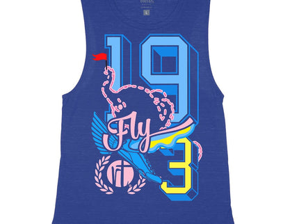 Elephants Fly 19.3 Miles Varsity Block Letters