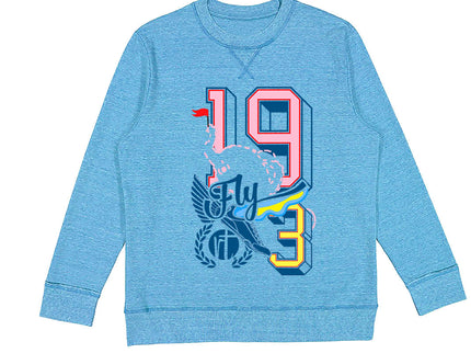 Elephants Fly 19.3 Miles Varsity Block Letters