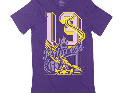 Enchanted Princess Varsity Block Numbers