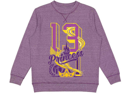 Enchanted Princess Varsity Block Numbers