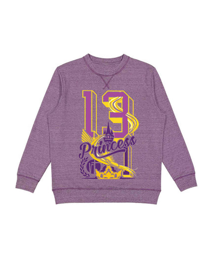 Enchanted Princess Varsity Block Numbers