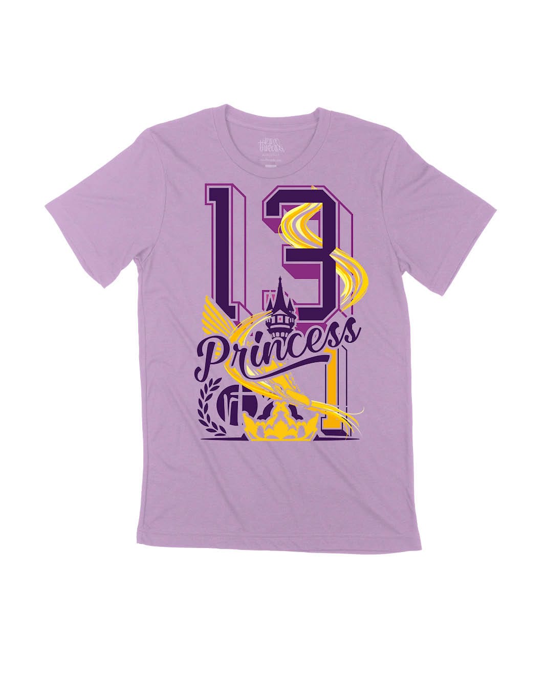 Enchanted Princess Varsity Block Numbers