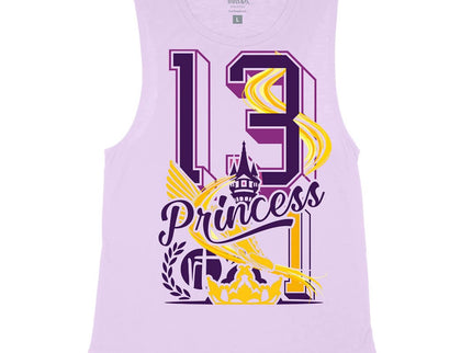 Enchanted Princess Varsity Block Numbers