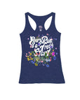 Heather Navy Racerback