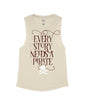 Tan Flowy Tank