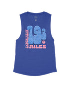 Heather Navy Flowy Tank