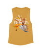 Golden Flowy Tank
