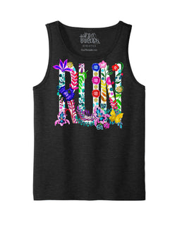 Black Heather Power Tank / XS