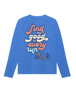 Blue Heather Long Sleeve / XS