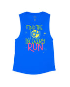 Royal Blue Flowy Tank