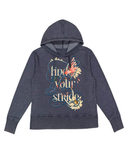 Heather Navy Hoodie / S