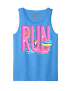 Blue Heather Power Tank