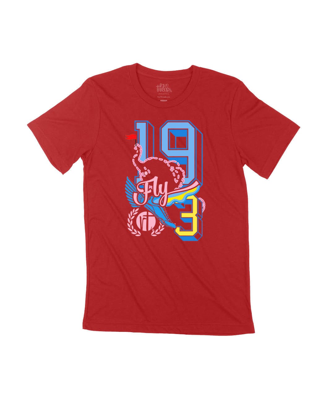 Elephants Fly 19.3 Miles Varsity Block Letters