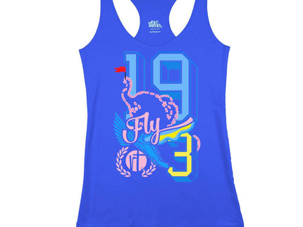 Elephants Fly 19.3 Miles Varsity Block Letters