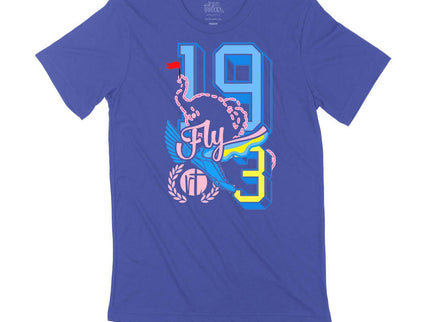 Elephants Fly 19.3 Miles Varsity Block Letters