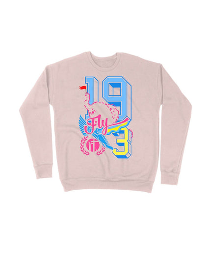 Elephants Fly 19.3 Miles Varsity Block Letters