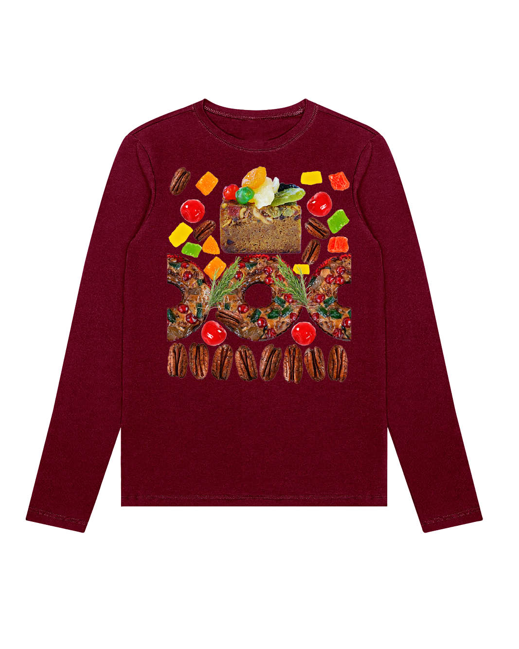 Fruitcake Ugly Christmas Sweater