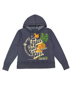 Heather Navy Hoodie / S