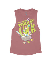 Fueled by Luck (Cereal) Flowy Tank