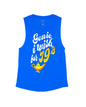 Royal Blue Flowy Tank