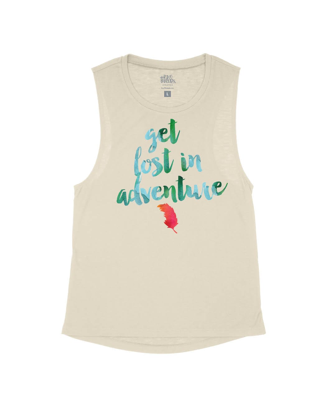 Get Lost in Adventure Feather