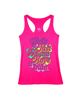 Shocking Pink Racerback / XS