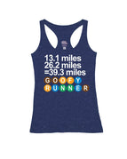 Heather Navy Racerback