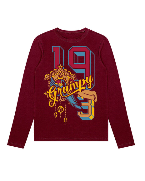 Grumpy 19.3 Miles Varsity Block Letters