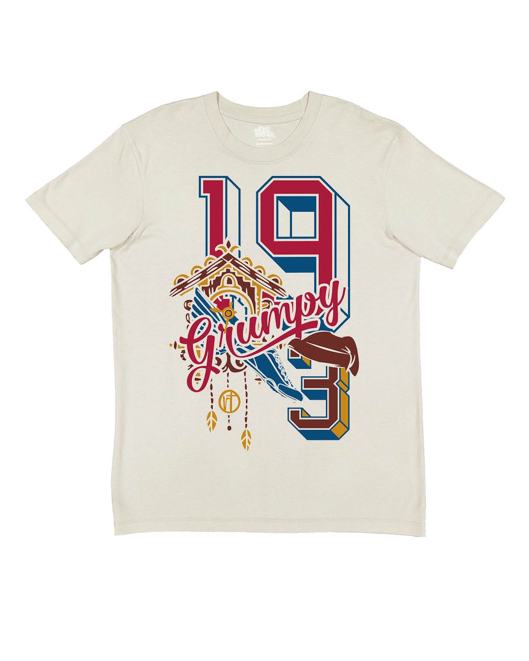 Grumpy 19.3 Miles Varsity Block Letters