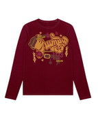 Maroon Heather Long Sleeve