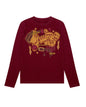 Maroon Heather Long Sleeve