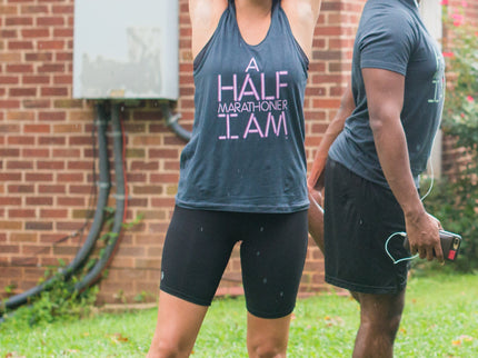 Half Marathoner I Am Purple Blade