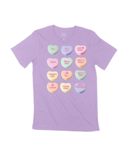 Half Marathoner's Candy Hearts