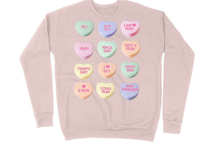 Half Marathoner's Candy Hearts