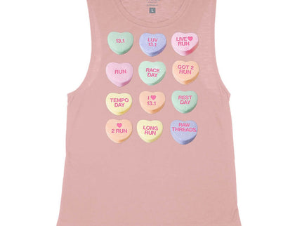 Half Marathoner's Candy Hearts