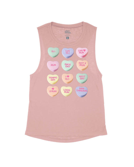 Half Marathoner's Candy Hearts