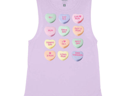 Half Marathoner's Candy Hearts
