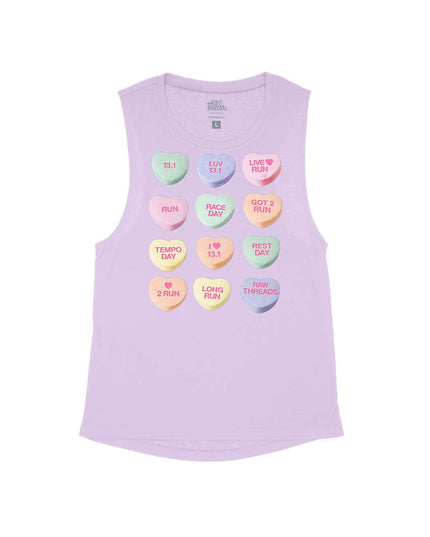 Half Marathoner's Candy Hearts